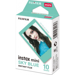 Фотопапір Fujifilm INSTAX MINI BLUE FRAME 54 х 86мм 10арк (16537055)