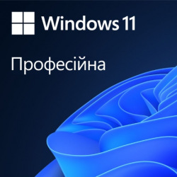 Програмне забезпечення Microsoft Windows 11 Professional 64Bit Ukrainian 1ПК DSP OEI DVD (FQC-10557) (FQC-10557)