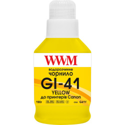 Чорнило WWM GI-41 для Canon 190г Yellow (G41Y)