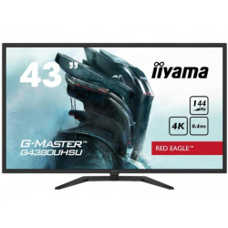 42,5" 16:9 VA UHD ігровий РК монітор, 0,4 мс, 144  Гц, FreeSync, HDR, 2xHDMI 2.0, 2xDP 1.4, 4xUSB 3.0 G4380UHSU-B1 (G4380UHSU-B1