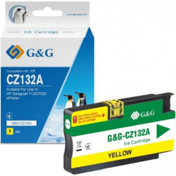 Картридж для HP 711 Yellow CZ132A G&G  Yellow G&G-CZ132A