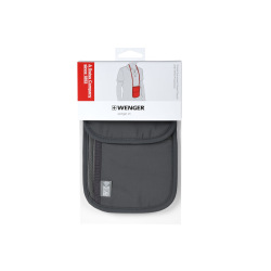 Гаманець на шию Wenger Neck Wallet with RFID pocket, сірий (604589)