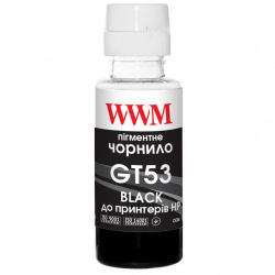 Чернила WWM GT53 100г Black (Черный) Pigment (H53BP)