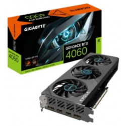 Відеокарта NVIDIA RTX4060 8GB Core:2505MHz GV-N4060EAGLE OC-8GD (GV-N4060EAGLE OC-8GD)