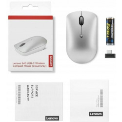Миша Lenovo 540 USB-C Wireless Compact Mouse Sand 540 USB-C Wireless Sand (GY51D20873)