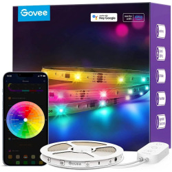 Стрічка Govee H618A LED Strip Light, 5м, RGBIC, WI-FI/Bluetooth, білий (H618A3D1)