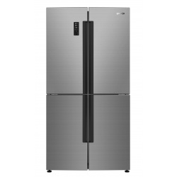 Холодильник инверт.4-х-двер Gorenje NRM9181UX/(ШxВxГ): 91*182*74 см/619 л/А+/Total NF/диспл/нержав. (NRM9181UX)