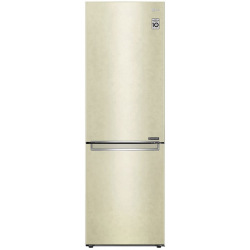 Холодильник LG GA-B459SECM 186 см/341 л/ А++/Total No Frost/инверторный компр./внутр. диспл./бежевый (GA-B459SECM)