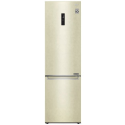 Холодильник LG GA-B509SEKM 2м/384 л/А++/Total No Frost/инверторный компрессор/внешн. диспл. /бежевый (GA-B509SEKM)