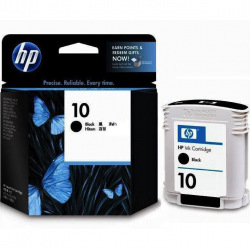 Картридж для HP Color Inkjet CP1160 HP 10  Black C4844A