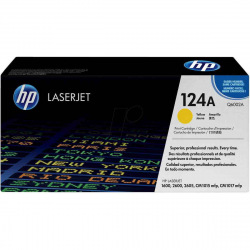 Картридж для HP Color LaserJet 2600, 2600n HP 124A  Yellow Q6002A