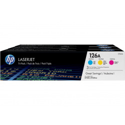 Картридж для HP LaserJet Pro CP1025 HP 3 x 126A  C/M/Y CF341A