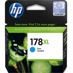 Картридж для HP Photosmart D5463 HP 178 XL  Cyan CB323HE