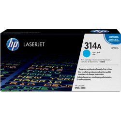 Картридж для HP Color LaserJet 3000 HP 314A  Cyan Q7561A