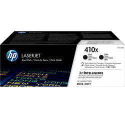 Картридж для HP Color LaserJet Pro M452, M452dn, M452nw HP 410Xx2B  Black CF410XD