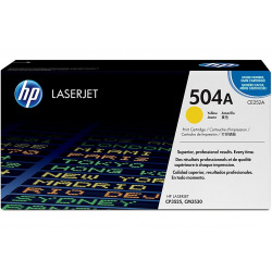 Картридж для HP Color LaserJet CP3525 HP 504A  Yellow CE252A