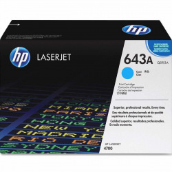 Картридж для HP Color LaserJet 4700 HP 643A  Cyan Q5951A