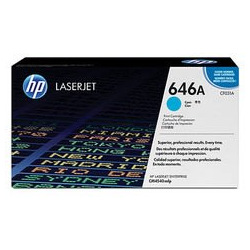 Картридж для HP Color LaserJet CM4540 HP 646A  Cyan CF031A