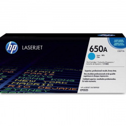 Картридж для HP Color LaserJet Enterprise CP5525 HP 650A  Cyan CE271A