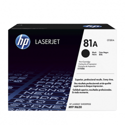 Картридж для HP LaserJet Enterprise M630, M630dn, M630f, M630h, M630z HP 81A  Black CF281A