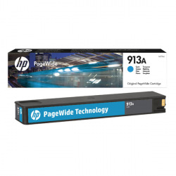Картридж для HP PageWide Managed P55250 HP 913A  Cyan F6T77AE