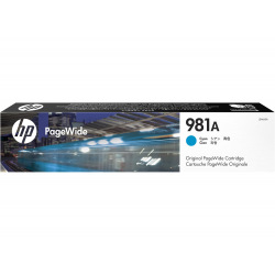 Картридж для HP PageWide Enterprise 556, 556dn, 556xh HP 981A  Cyan J3M68A