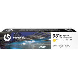 Картридж для HP PageWide Managed E58650, E58650dn, E58650z HP 981X  Yellow L0R11A