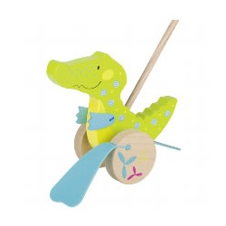 Игрушка-каталка goki Крокодил (54911G)