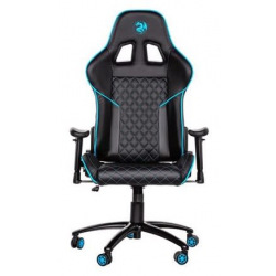 Ігрове крісло 2E GC23 Black/Blue (2E-GC23BLB)