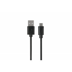 Кабель 2E USB 2.0 Type-C Cable Single Molding Type,Black, 1.5m (2E-CCTPVC-1.5MBL)