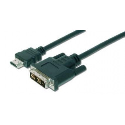 Кабель ASSMANN HDMI to DVI-D (AM/AM) 2m, black (AK-330300-020-S)