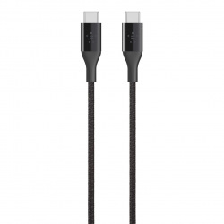 Кабель BELKIN MIXIT DuraTek USB-C to USB-C (1.2) (F2CU050bt04-BLK)