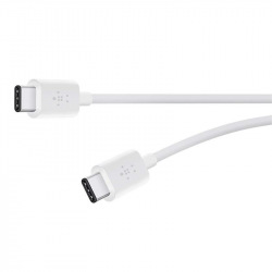 Кабель Belkin Mixit USB-C - USB-C, 480MBPS, 3A, 1,8m, white (F2CU043BT06-WHT)