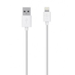 Кабель BELKIN USB 2.0 Lightning charge/sync cable 1.2м, White (F8J023bt04-WHT)