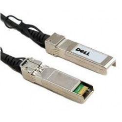Кабель Dell Networking, Cable, SFP+ to SFP+, 10GbE, Copper Twinax Direct Attach Cable, 3 Meter SFP+ (470-AAVJ)