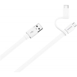 Кабель Huawei AP55S USB 2.0 to Type-C/micro USB White (04071417_)