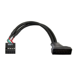 Кабель-перехідник CHIEFTEC 19PIN USB 3.0 to 9PIN USB2.0 (Cable-USB3T2)