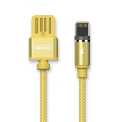 Кабель Remax Gravity series Magnetic cable Lightning Data/Charge 1M, gold (RC-095I-GOLD)