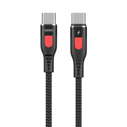 Кабель Remax Super PD Fast Type-C to Type-C Data/Charge 1M, black (RC-151A-BLACK)