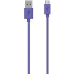 Кабель Belkin USB 2.0 Mixit Micro USB Charge/Sync Cable 2m, purple (F2CU012bt2M-PUR)