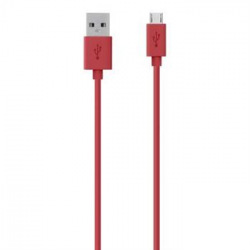 Кабель USB 2.0 (AM/microB) Belkin MIXIT 2м Red/червоний (F2CU012bt2M-RED)