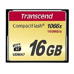 Карта пам’ятi Transcend 16GB CF 1066X (TS16GCF1000)