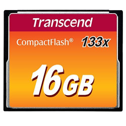 Карта памяти Transcend 16GB CF 133X (TS16GCF133)