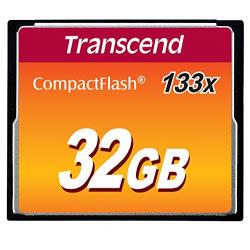 Карта памяти Transcend 32GB CF 133X (TS32GCF133)