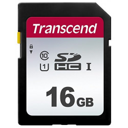 Карта пам’яті Transcend 16GB SDHC C10 UHS-I  R95/W45MB/s (TS16GSDC300S)