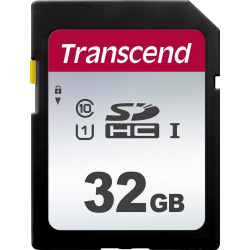 Карта памяти Transcend 32GB SDHC C10 UHS-I  R95/W45MB/s (TS32GSDC300S)