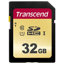 Картка пам’яті Transcend 32GB SDHC C10 UHS-I  R95/W60MB/s (TS32GSDC500S)