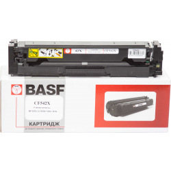 Картридж для HP Color LaserJet Pro M280, M280nw BASF 203X  Yellow BASF-KT-CF542Х