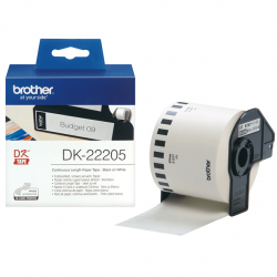 Картридж Brother для специализированного принтера QL-1060N/QL-570QL-800 (62mm x 30.48M) (DK22205)