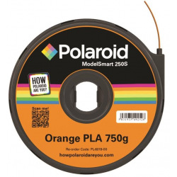 Картридж з ниткою 1.75мм / 0.75кг PLA Polaroid ModelSmart 250s, помаранчевий (3D-FL-PL-6019-00)